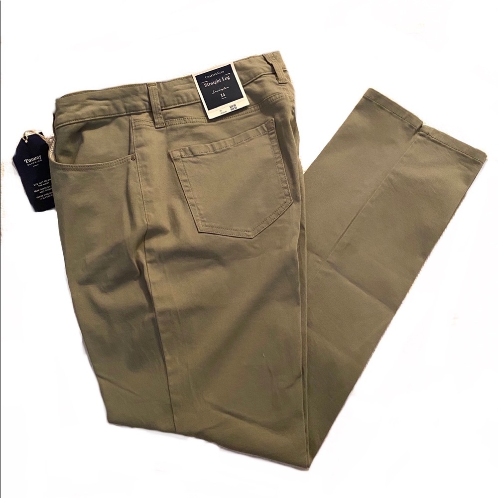 Charter Club Lexington straight leg pants🌴🌴